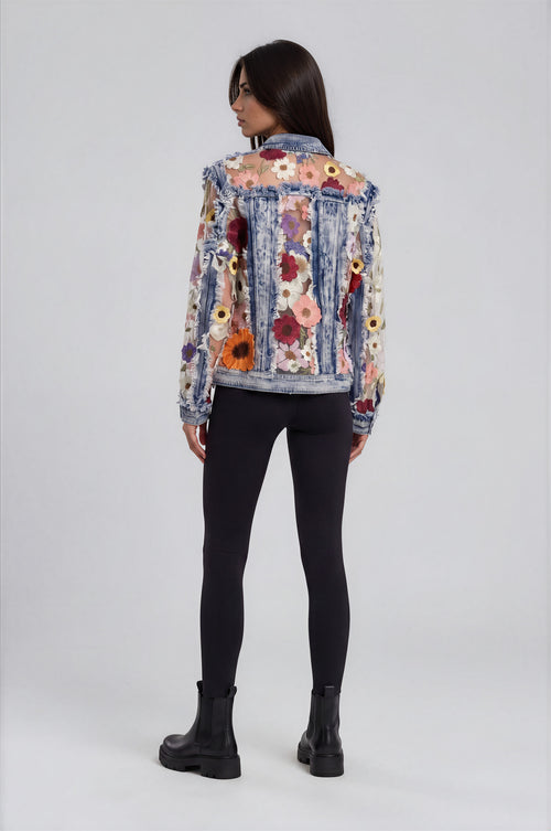 ADORE Style 2406 Denim Lace Jacket