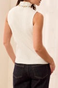 Tribal Style 3124O Sweater - Cream