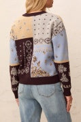 Tribal Style 6322O Sweater Cardigan - Satinsky
