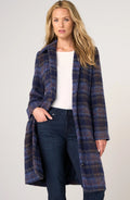 Liverpool Style LM1D26NG46 Ombré Plaid Swing Coat