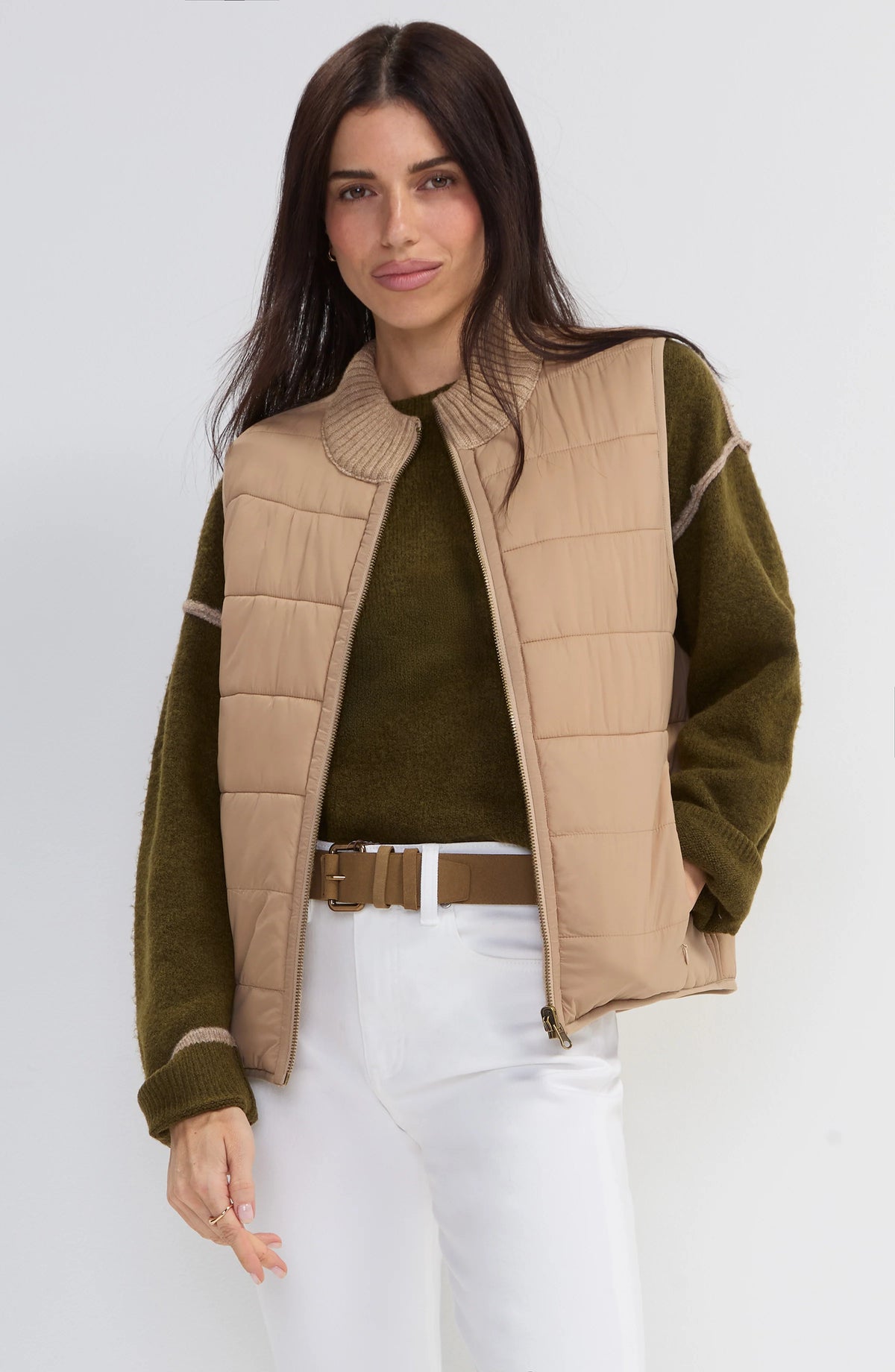 Liverpool Style LM8L18SR37 Reversible Quilted Vest