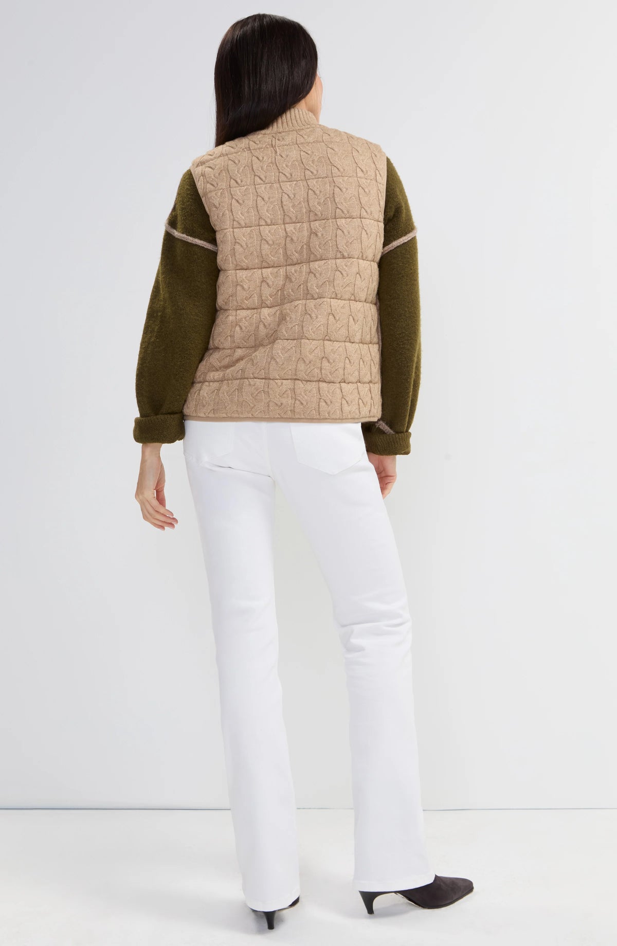 Liverpool Style LM8L18SR37 Reversible Quilted Vest