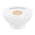 Mud Pie Light Sitter Pedestal Bowl